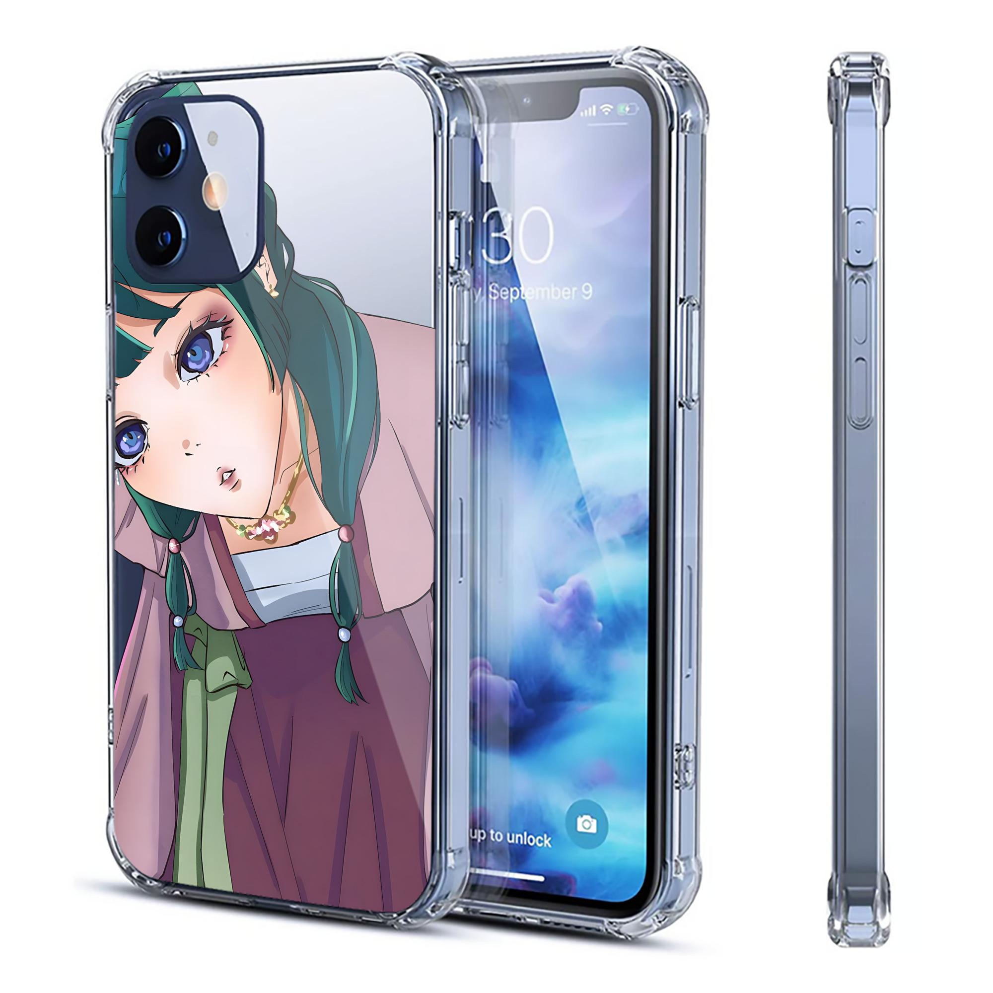 （画像用） 薬屋のひとりごと The Apothecary Diaries 【iPhone 12シリーズ対応】透明スマホケース（クリアソフトケース）